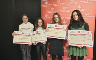 Cuatro alumnas premiadas en el concurso de cuentos Río Duero